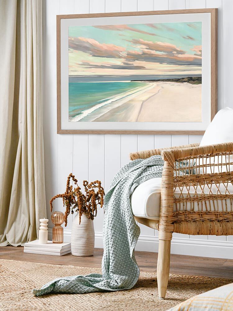 Hymn Framed Art Print | Lifestyle