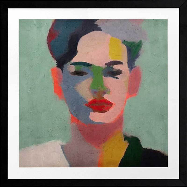 Chromatic Gaze Framed Art Print