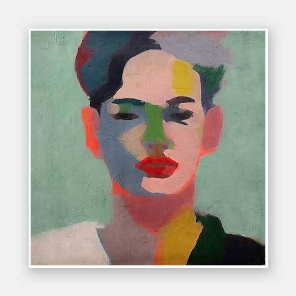 Chromatic Gaze Unframed Art Print