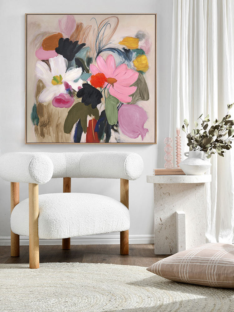 Innocence in Bloom Canvas Art Print