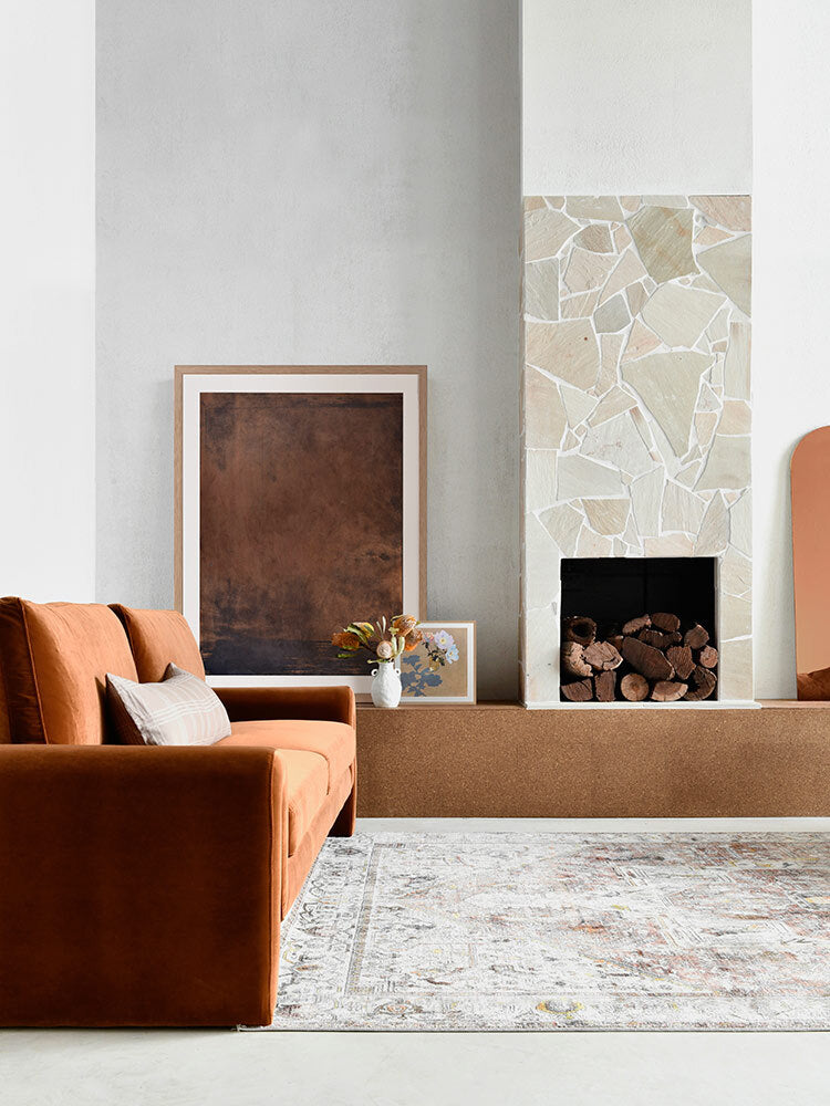 Rustic Echoes II Framed Art Print | Lifestyle