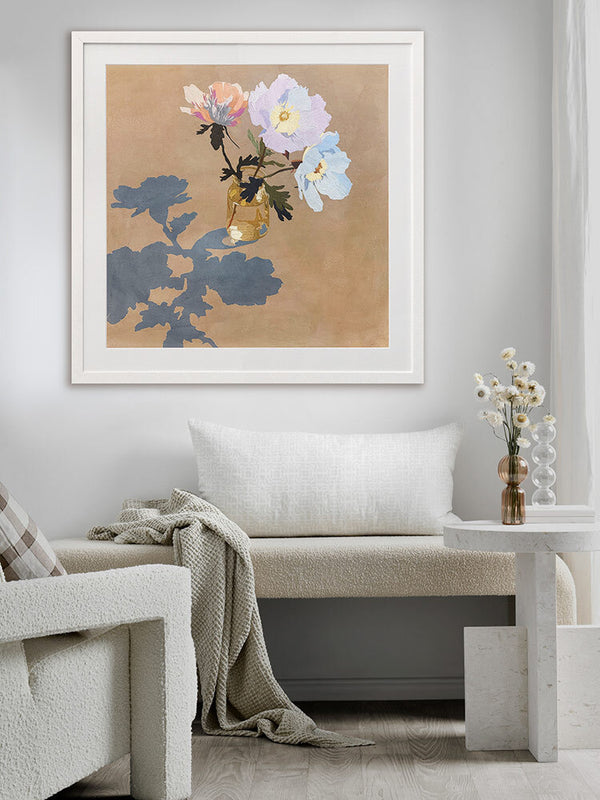 Posy II Framed Art Print | Lifestyle