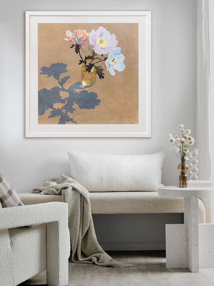 Posy II Framed Art Print | Lifestyle