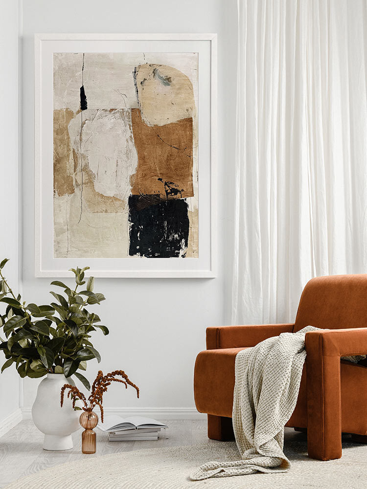 Hearthside II Framed Art Print | Lifestyle