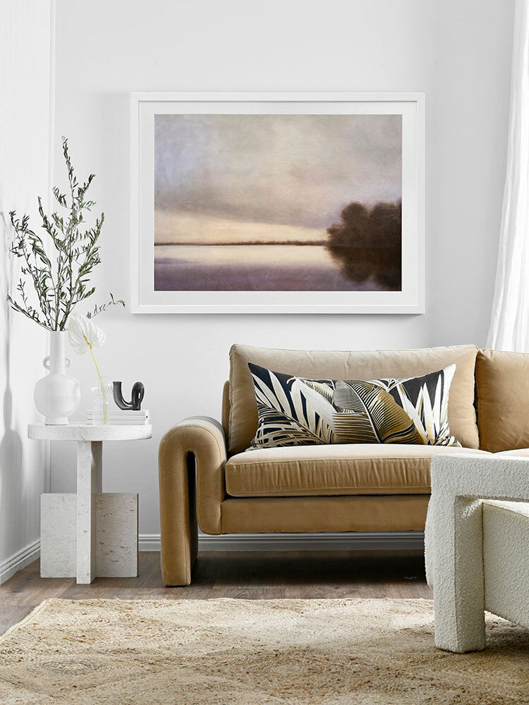 Reflections at Dawn II Framed Art Print | Lifestyle