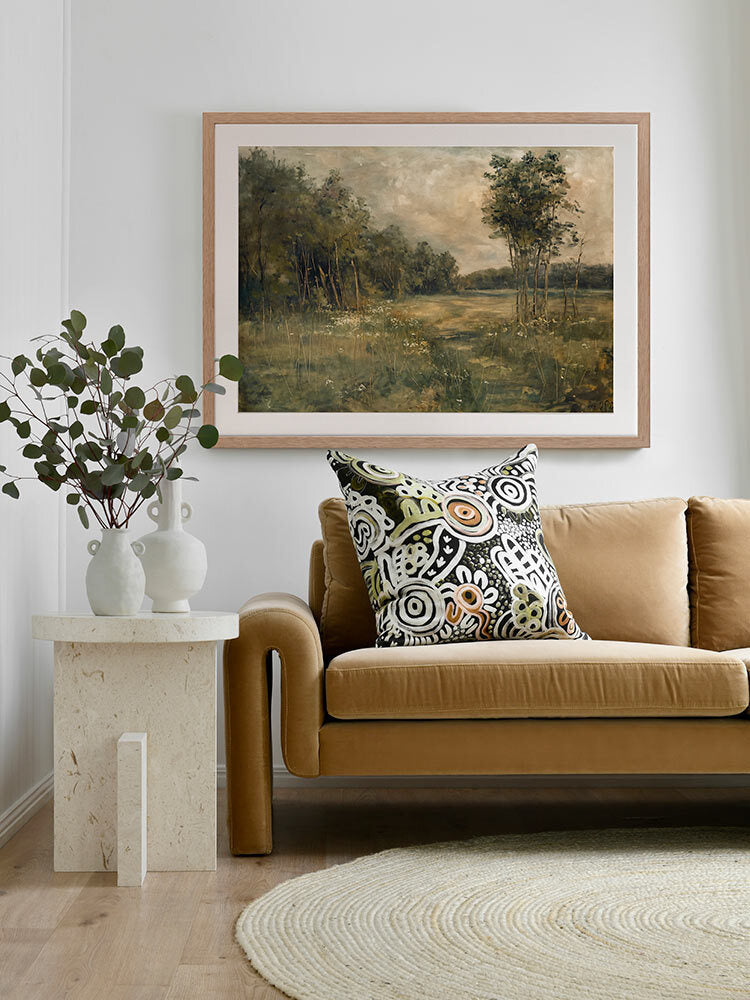 Wildflower Daydreams Framed Art Print | Lifestyle