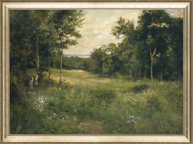 Spring Meadows Canvas Art Print