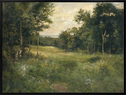 Spring Meadows Canvas Art Print