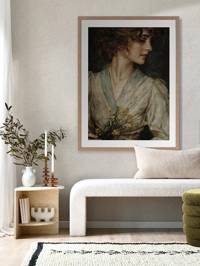Amoureuse Framed Art Print | Lifestyle