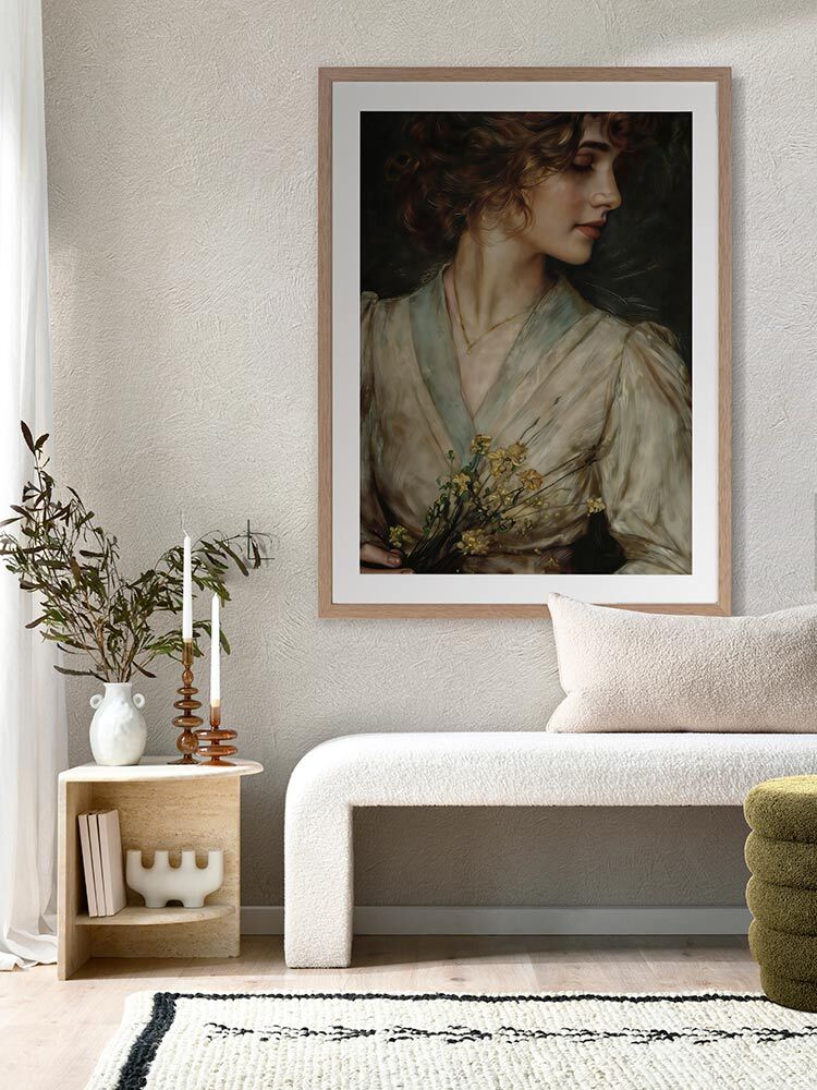 Amoureuse Framed Art Print | Lifestyle