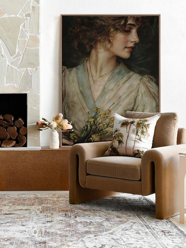 Amoureuse Canvas Art Print | Lifestyle