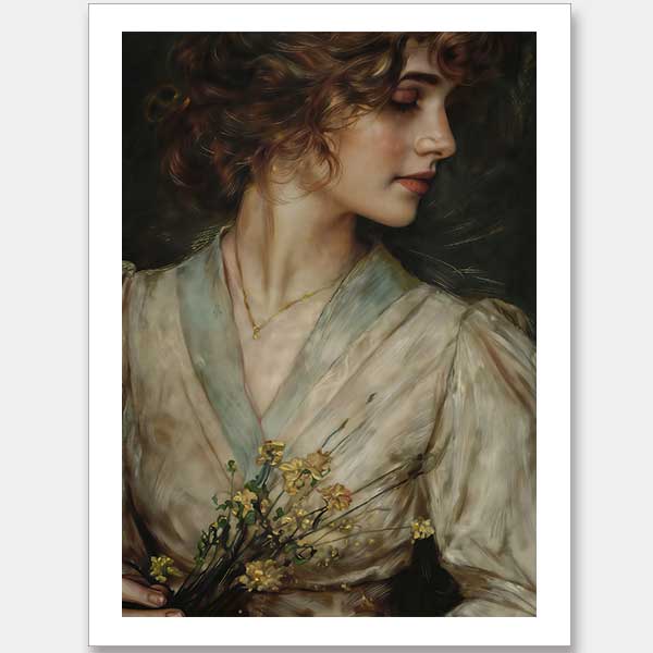 Amoureuse Unframed Art Print