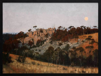 Outback Evenings Framed Art Print