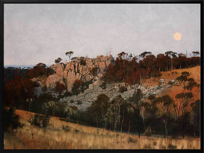 Outback Evenings Canvas Art Print