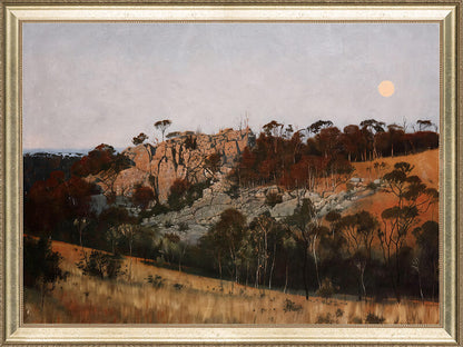 Outback Evenings Canvas Art Print