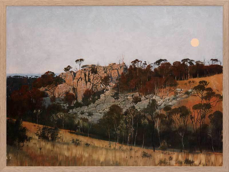 Outback Evenings Framed Art Print