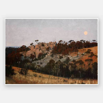 Outback Evenings Unframed Art Print