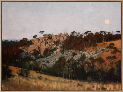 Outback Evenings Canvas Art Print