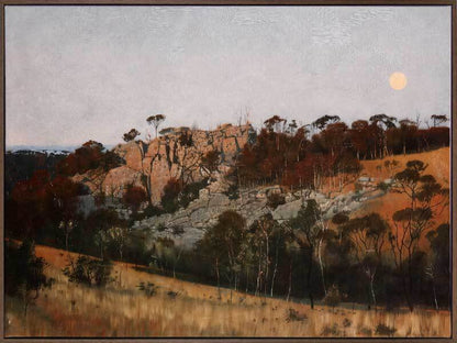 Outback Evenings Canvas Art Print