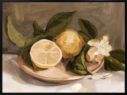 Lemon Harvest Canvas Art Print