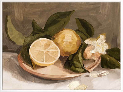 Lemon Harvest Canvas Art Print