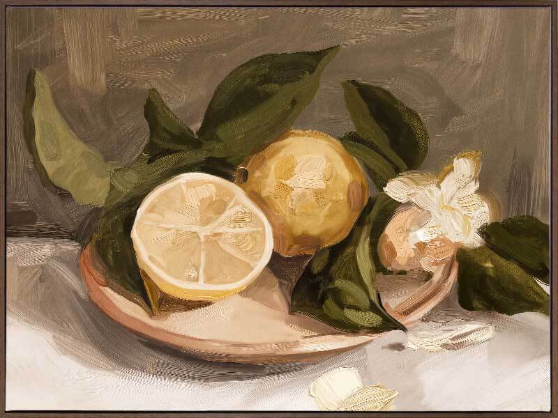 Lemon Harvest Canvas Art Print