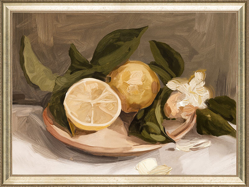 Lemon Harvest Canvas Art Print