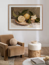 Lemon Harvest Framed Art Print | Lifestyle