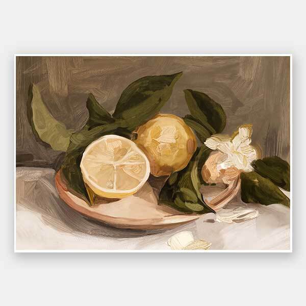 Lemon Harvest Unframed Art Print