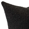 The Urban Road Emberwood Square Charcoal Cushion (50x50cm) features a soft, textured black fabric—an ideal accent to enhance any interior with a touch of luxury.