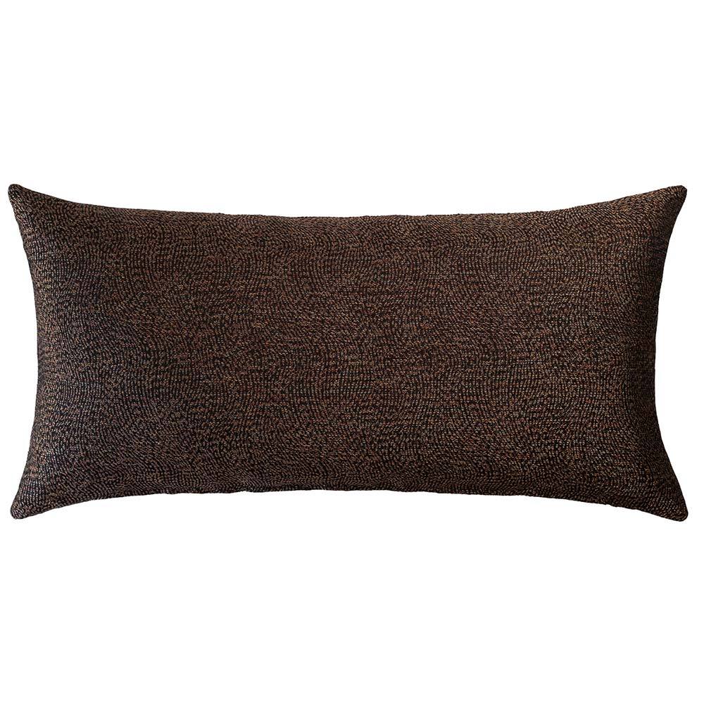 Midnight Rectangle Brown Cushion - 80X40cm