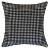 The Urban Road Noirstone Square Black-and-White Cushion (50x50cm) features tightly woven fabric and slightly rounded corners—an ideal luxury accent for contemporary interiors.