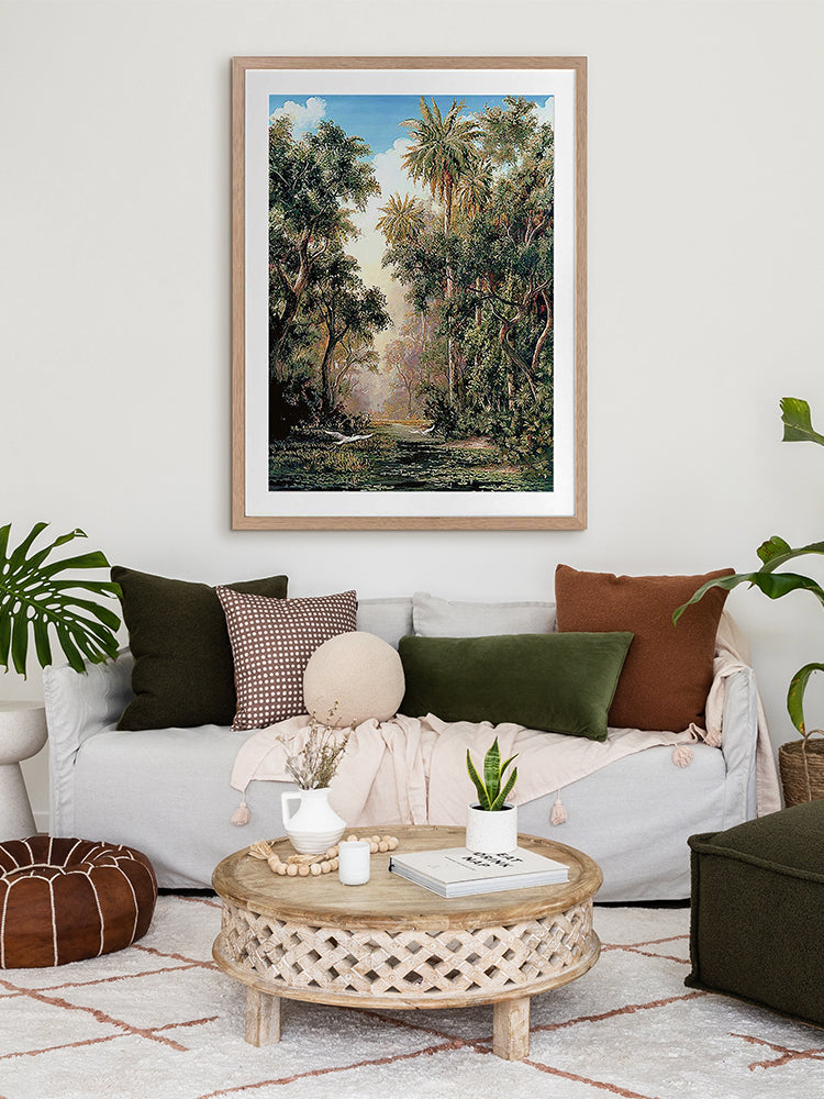 Paradise Awaits Framed Art Print | Lifestyle