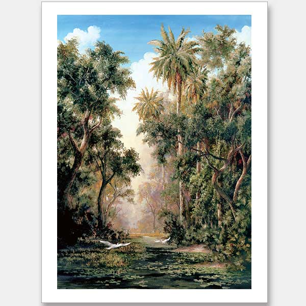 Paradise Awaits Unframed Art Print