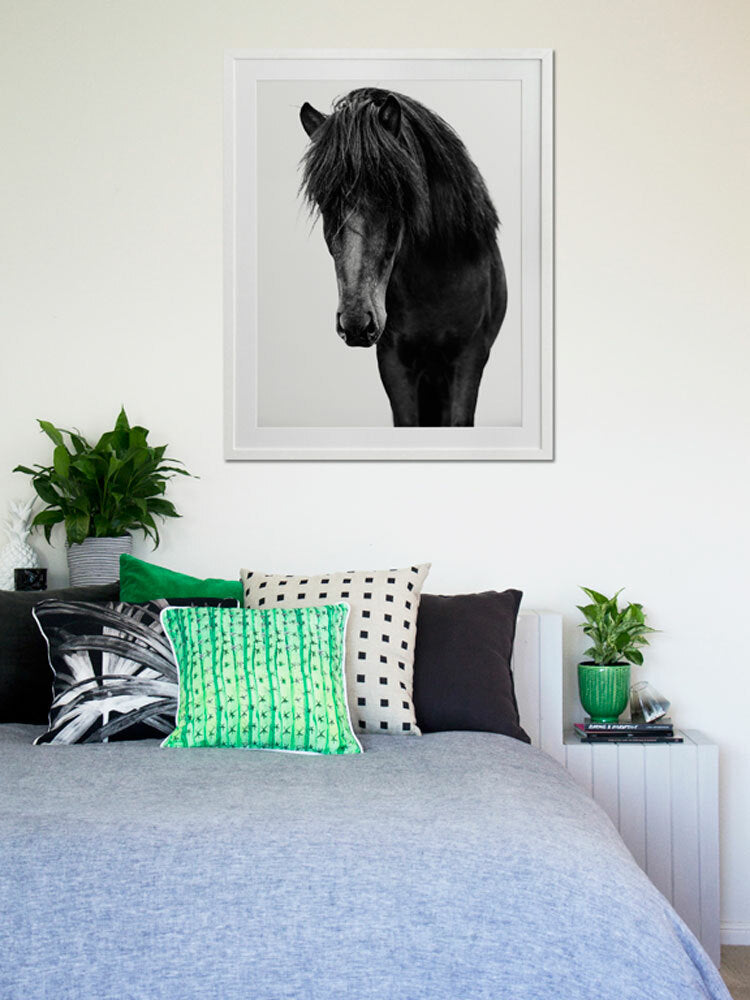 Horses 1 Framed Art Print | Lifestyle