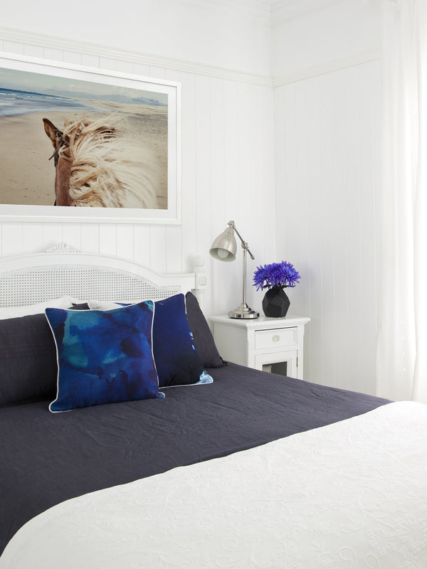 Beach Horse Canvas Art Print | Lifestyle