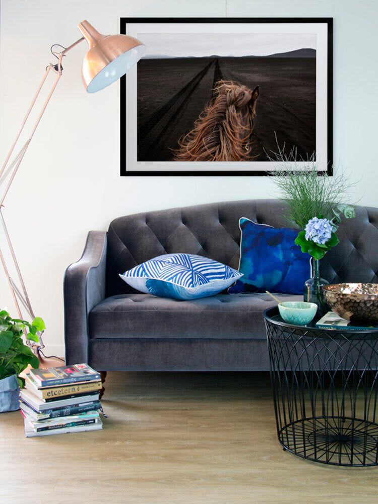 Horse Tracks Framed Art Print | Lifestyle