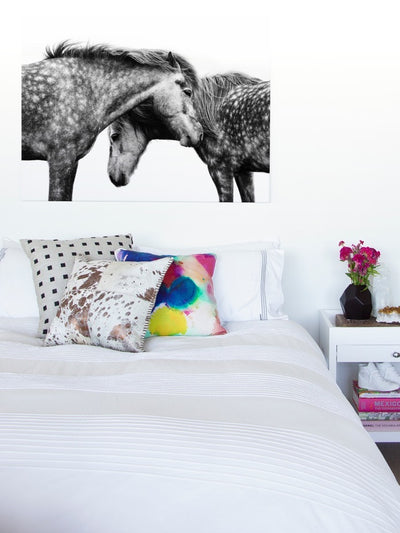 Spotted Horses Canvas Art Print | Lifestyle