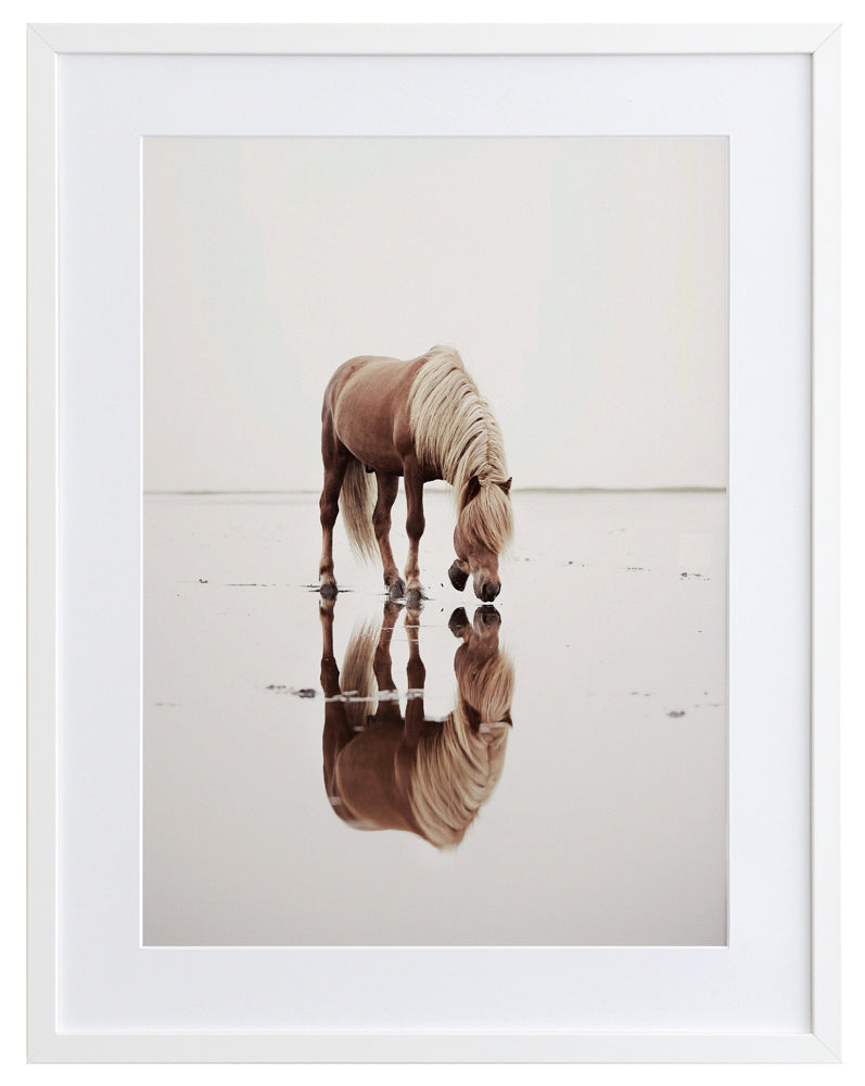 Mirror Framed Art Print