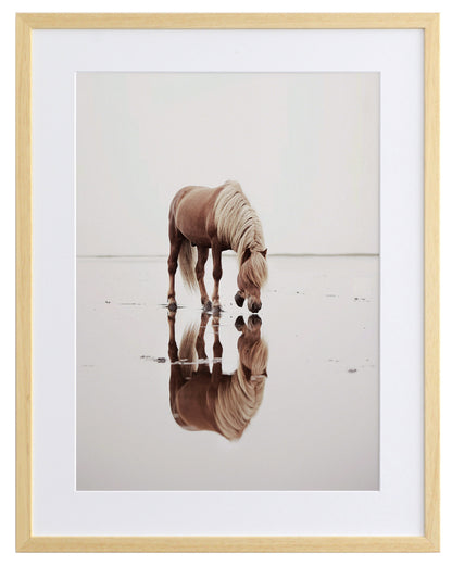 Mirror Framed Art Print