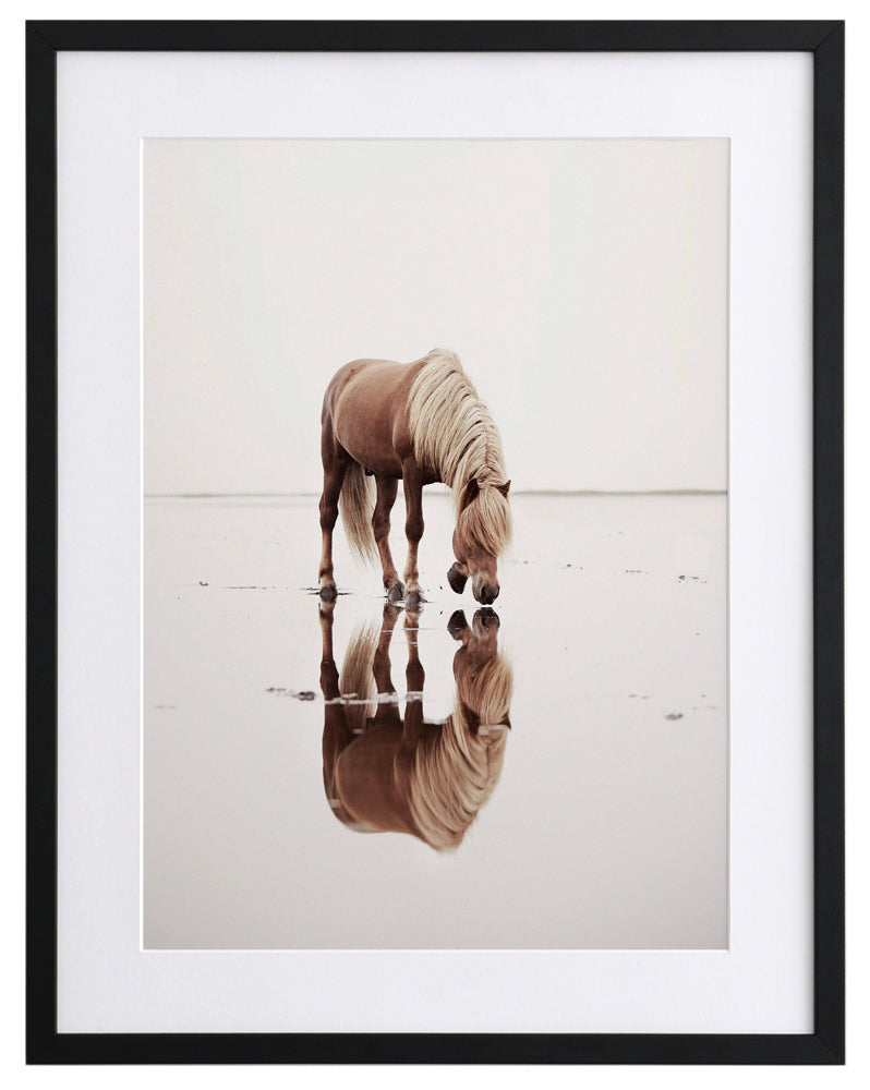 Mirror Framed Art Print