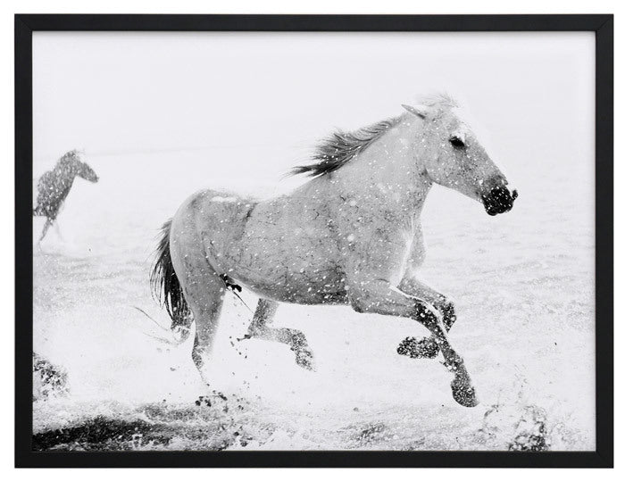 Running Framed Art Print