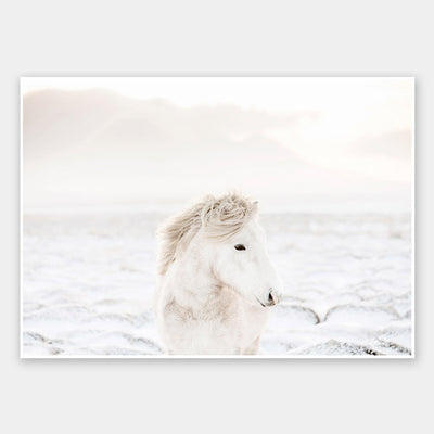 Snow Storm Unframed Art Print