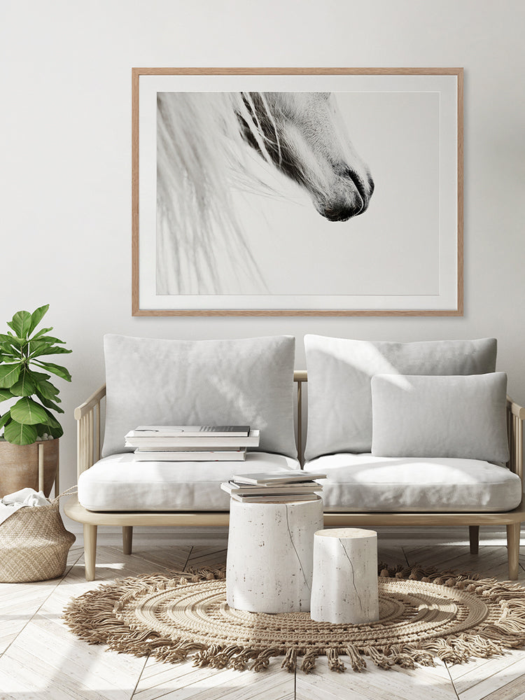 From the Horse's Mouth Framed Art Print | Lifestyle