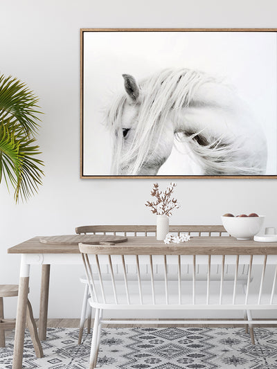 Bashful Canvas Art Print | Lifestyle