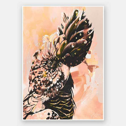 Dawn Peach Unframed Art Print