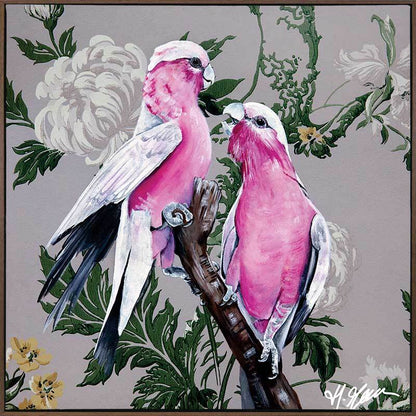 Galahs Canvas Art Print