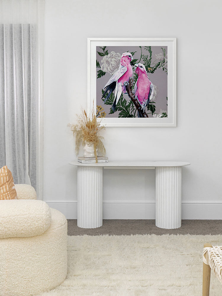 Galahs Framed Art Print