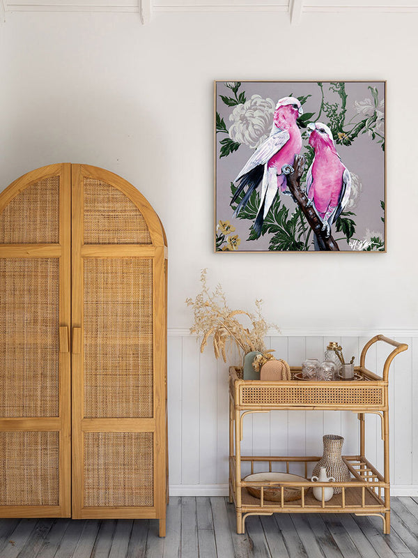 Galahs Canvas Art Print | Lifestyle