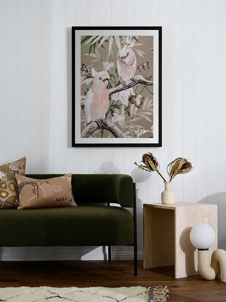 Major Mitchells Nude Framed Art Print | Lifestyle